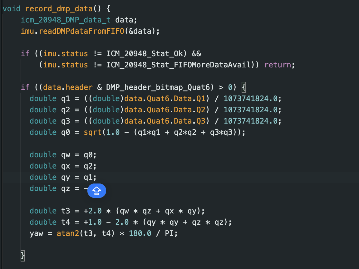 Reading Quat Data